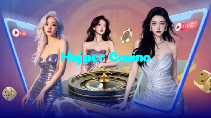 Hajper Casino casino presented on mobile device in Pakistan with slots and live games